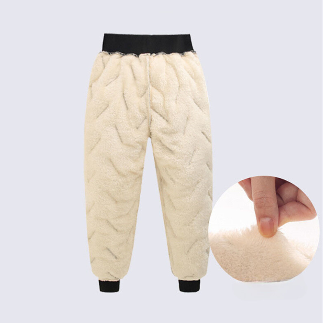 Ζεστό παιδικό παντελόνι - Fleece
