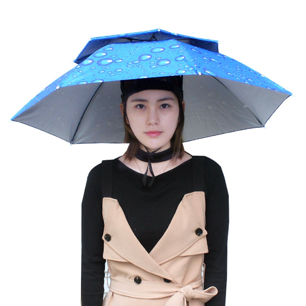 Cappello portatile per pioggia e sole